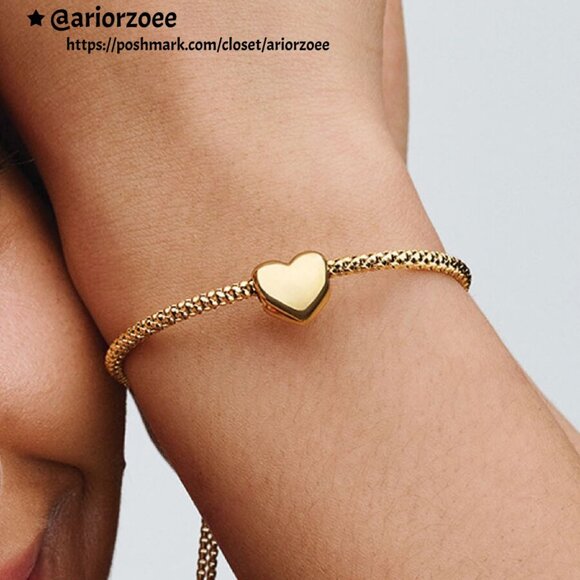 Pandora Be Love Engravable Heart Charm|Pendant - Picture 4 of 5